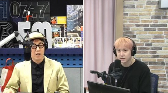 규현 지각(사진=SBS 파워FM '김영철의 파워FM' 방송화면 캡처)